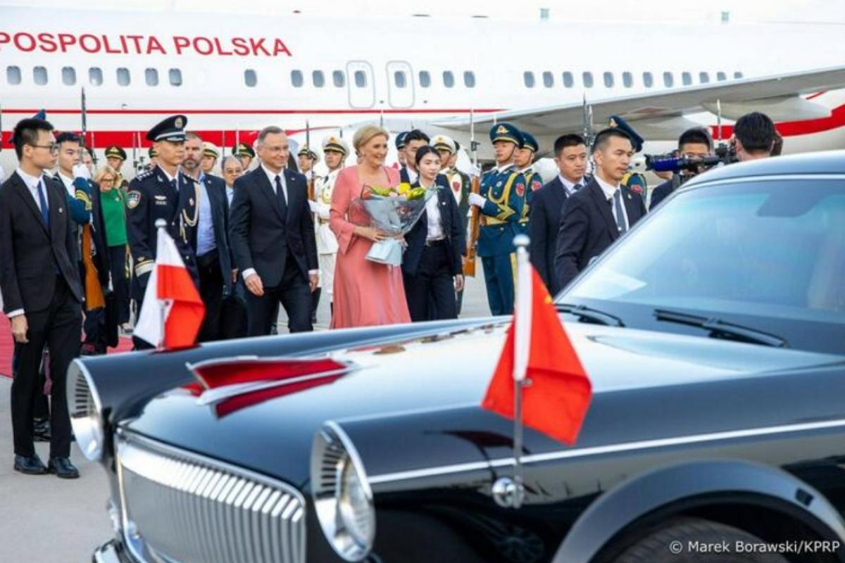 Президент Польши отправился с официальным визитом в Китай