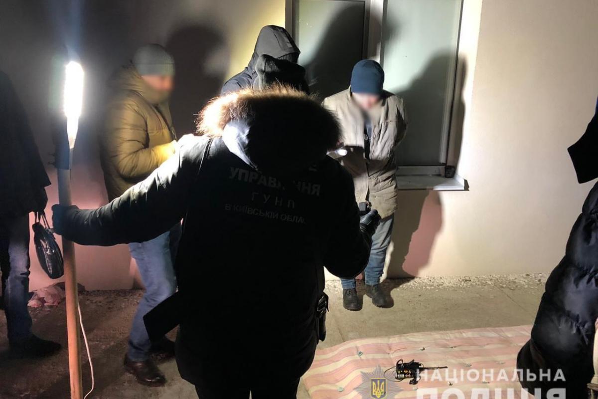 На Киевщине взяли банду грабителей