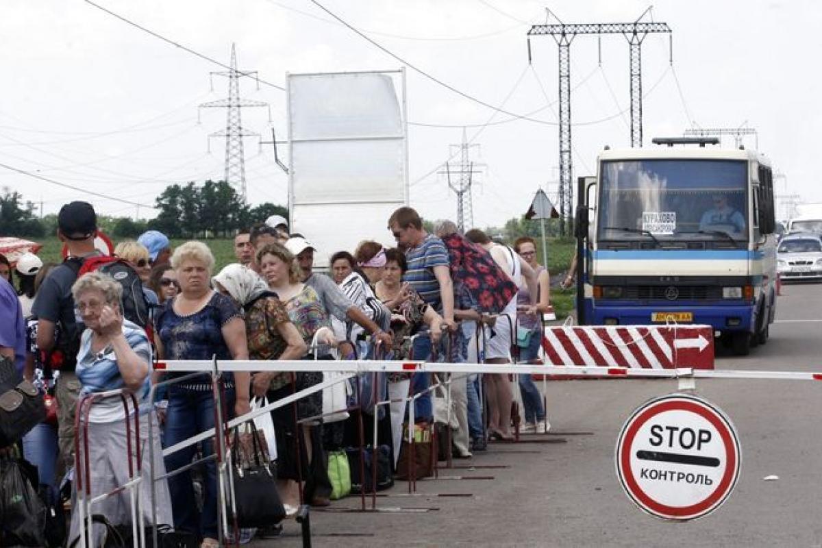 Донбасс, КПВВ