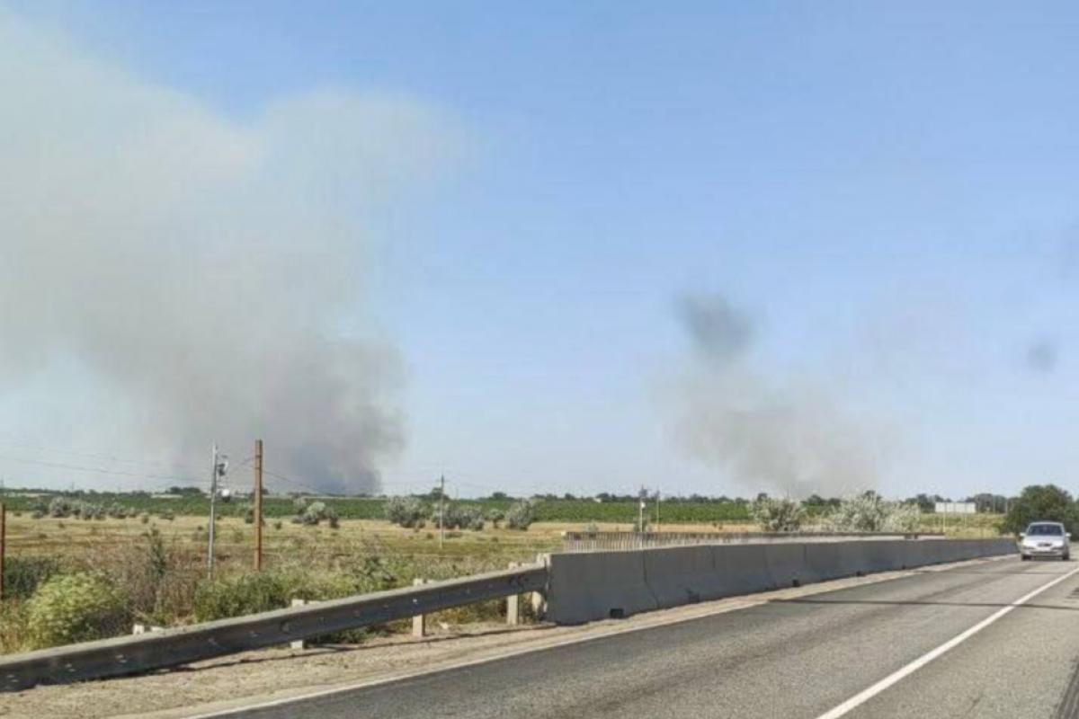 В оккупированном Мелитополе в районе аэродрома прогремели взрывы