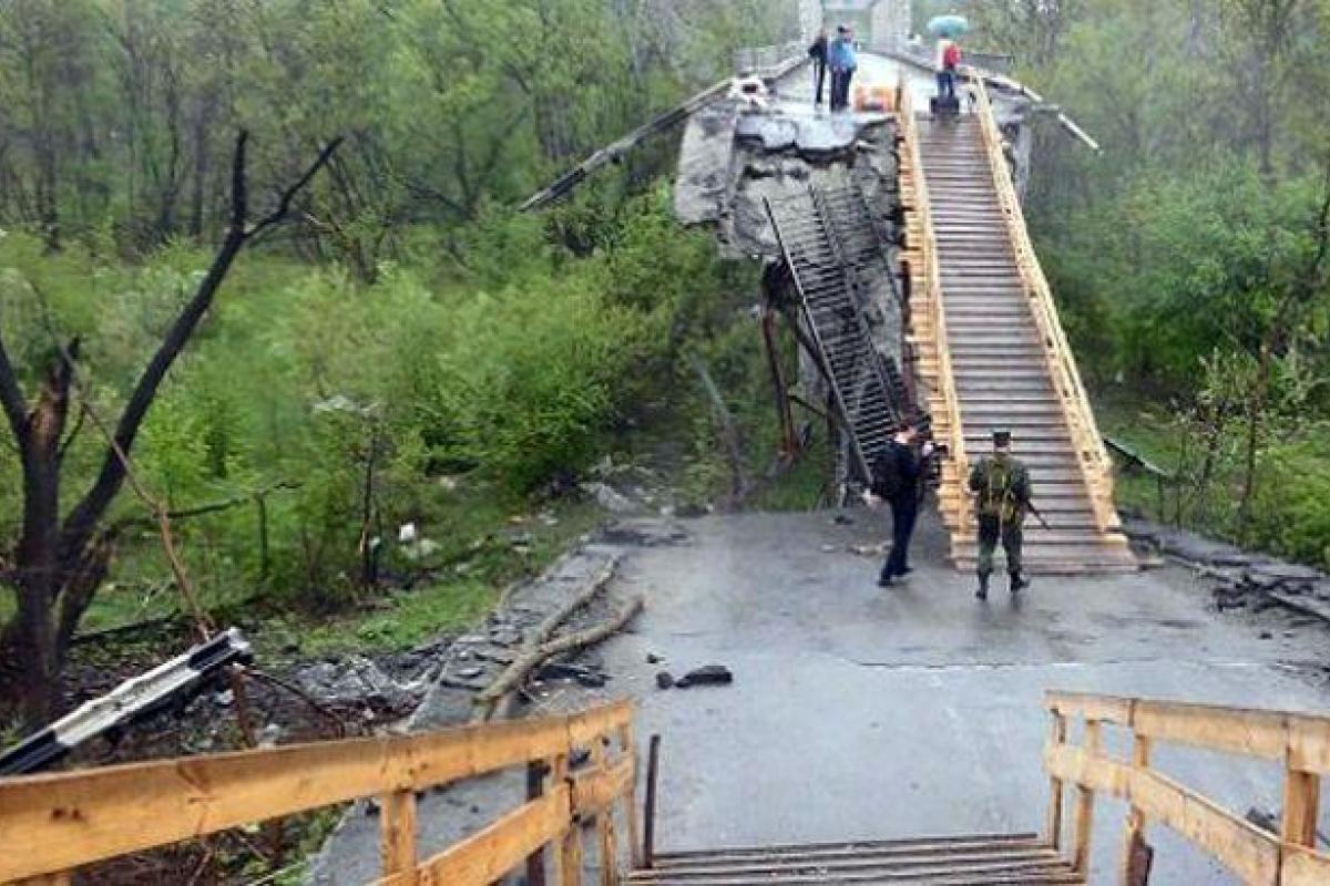 Станица Луганская, мост