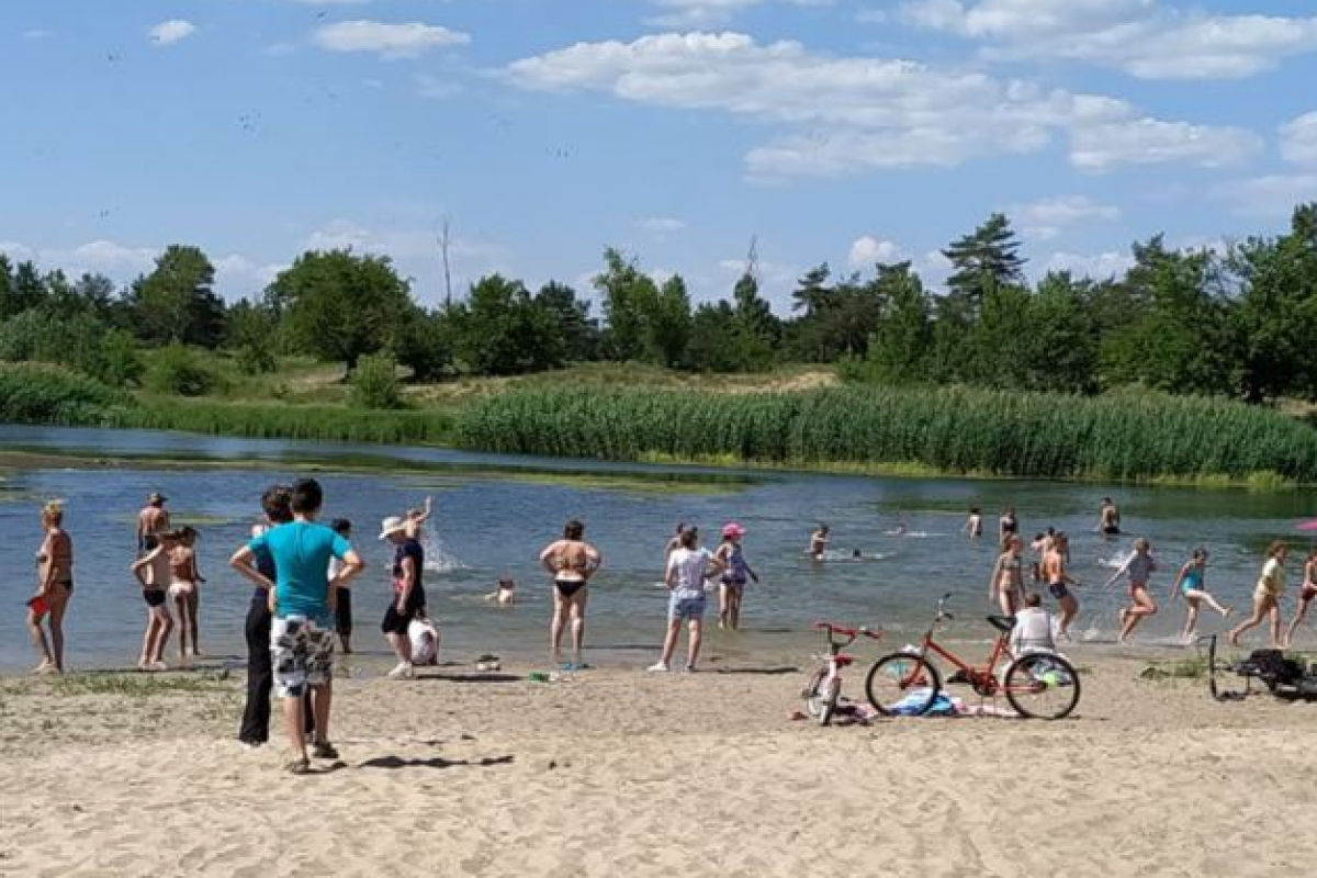 Северодонецк, парк, озеро