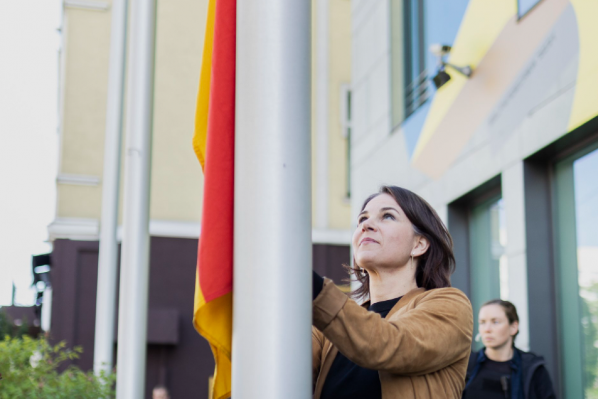 Посольство Германии возобновило работу в Киеве