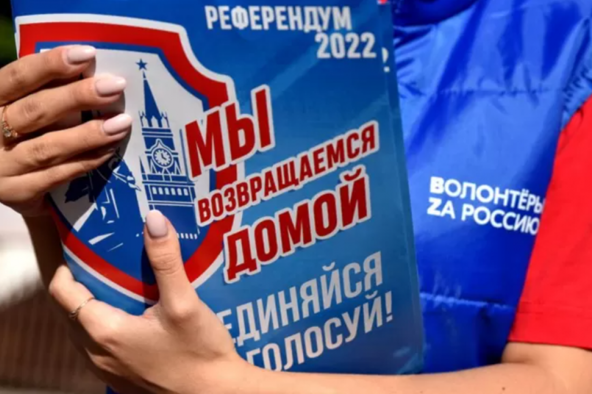 На оккупированных территориях Украины начались "референдумы" о присоединении к РФ