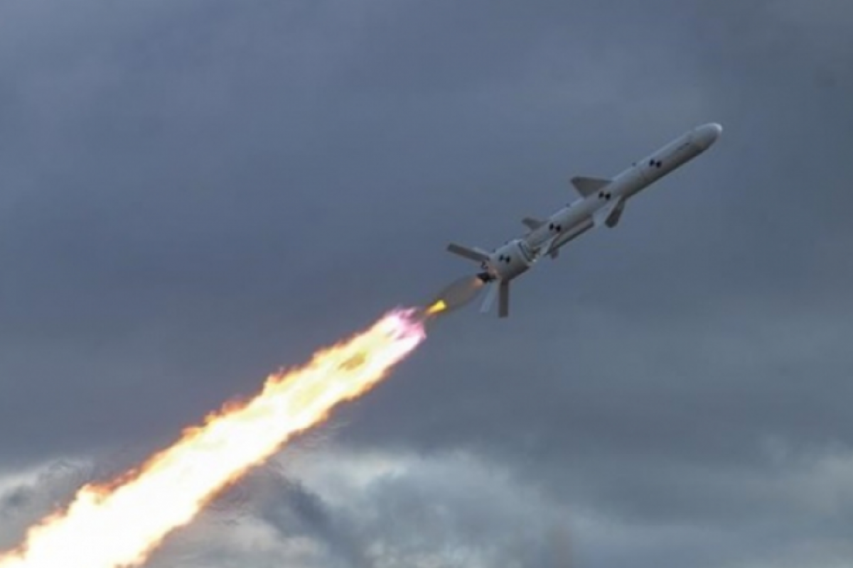 Массированный ракетный удар по Украине