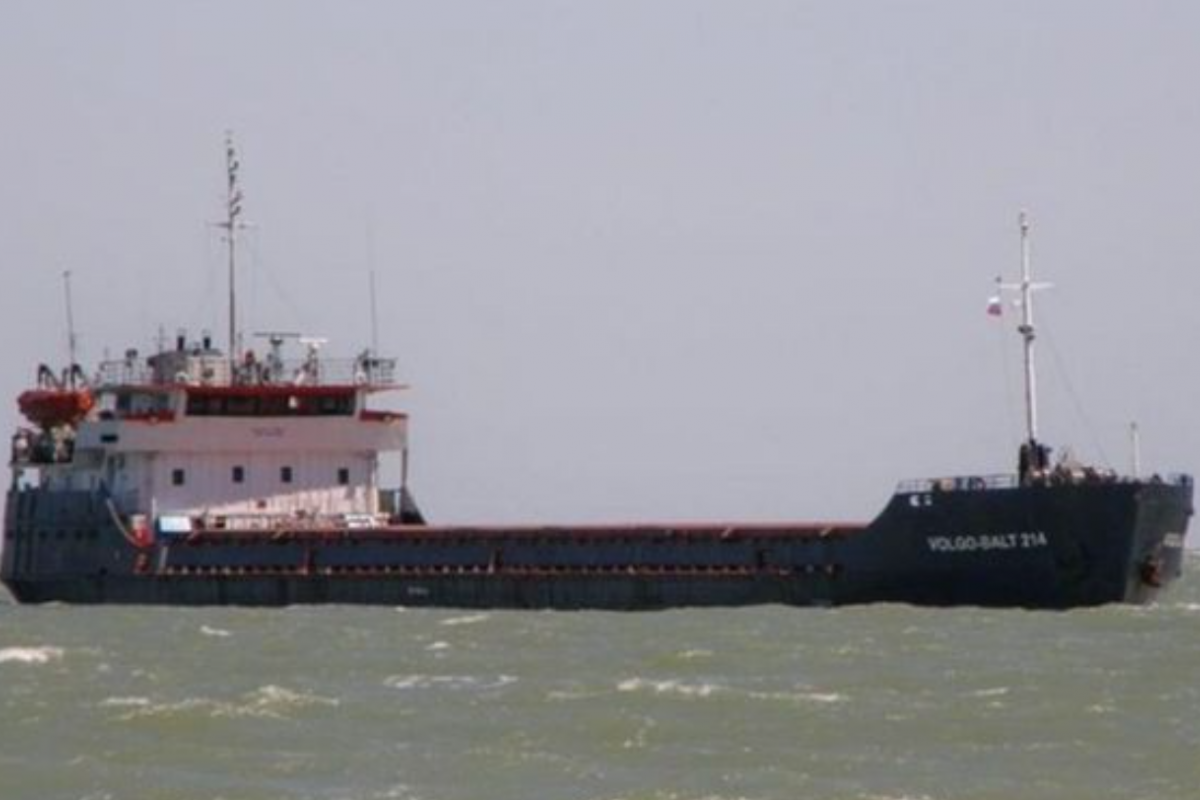 В Черном море затонул сухогруз "Волго Балт 179" с украинским экипажем
