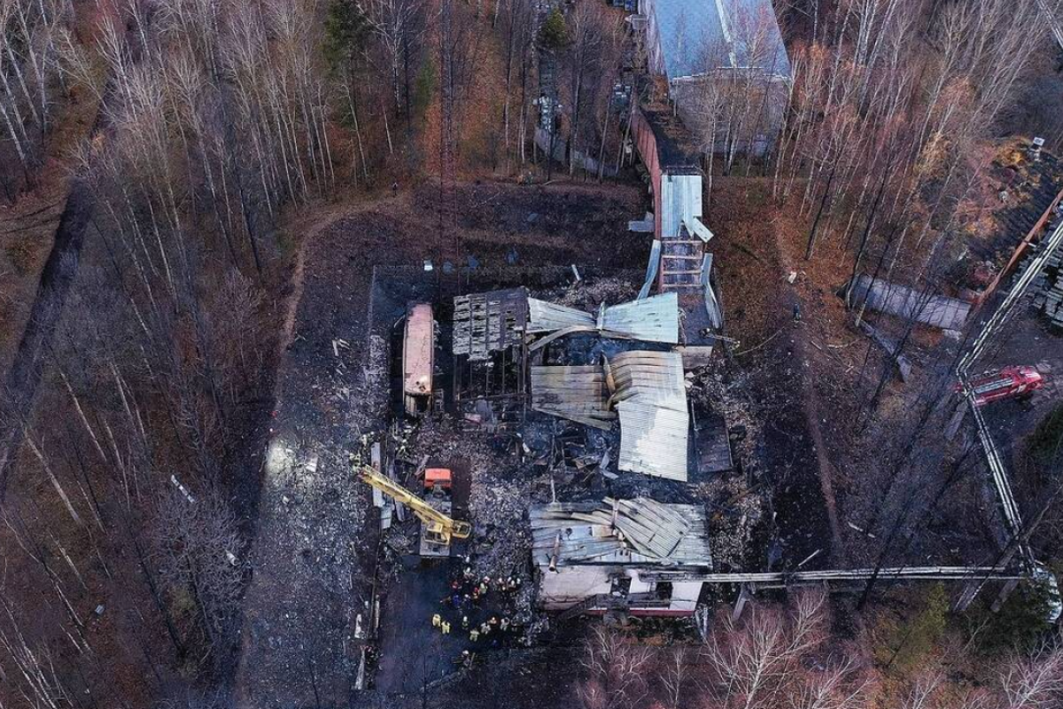 В России прогремел взрыв на пороховом заводе под Рязанью