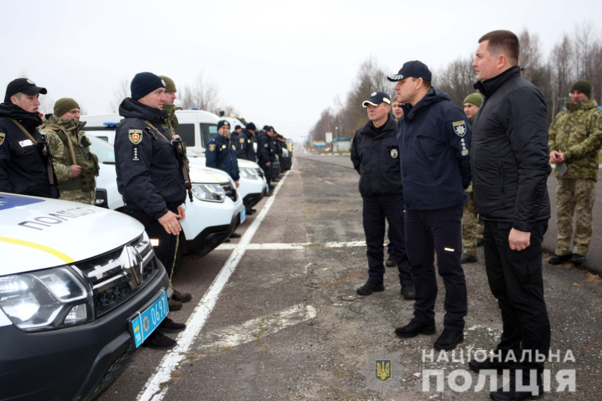 Украина усиливает режим патрулирования границы с Беларусью