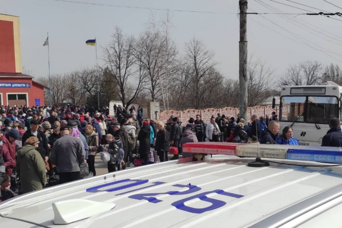 Луганская, эвакуация