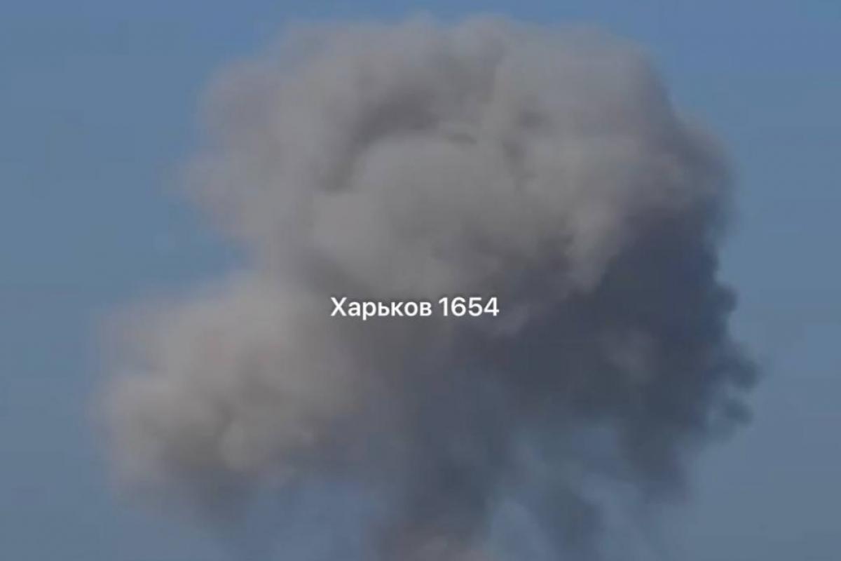 ракетный удар по Харькову