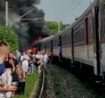 В Словакии произошло столкновение пассажирского поезда с автобусом