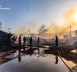 ликвидация пожара на территории Песчанского лесничества на Харьковщине
