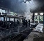 Последствия удара БПЛА по Харькову