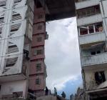 "Теракт или прилет?": В российском Белгороде обрушился подъезд 10-этажного жилого дома