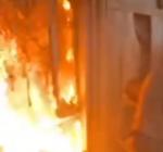 Ракетный удар по базе оккупантов в Соледаре / Скриншот с видео