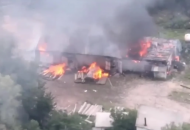 В Луганской области нацгвардейцы уничтожили склад боеприпасов российских оккупантов