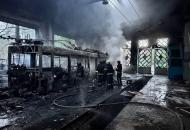 Последствия удара БПЛА по Харькову