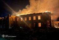 Последствия ночной атаки на Днепропетровщине