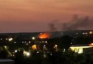 Взрыв и пожар на Заволжском моторном заводе в Нижегородской области