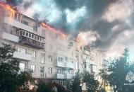 14 вересня в окупованому Сіверськодонецьку Луганської області, як вже повідомлялося раніше, сталася велика пожежа, що охопила житловий багатоповерховий будинок на вулиці Богдана Хмельницького (колишня Гагаріна).