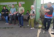 У тимчасово окупованому Рубіжному Луганської області окупаційна адміністрація зібрала мешканців села Забіркіно "для вирішення важливих питань".