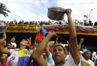 массовые протесты в Венесуэле