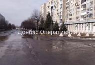 В центре оккупированного Лисичанска появились "зубы дракона"