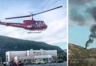 Норвегия, крушение вертолета