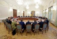 заседание Совета национальной безопасности и обороны