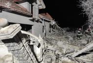 На Львовщине российская ракета разрушила жилые дома