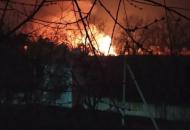 В Крыму масштабный пожар