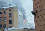 Пожар в Санкт-Петербурге