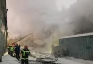 Киев, пожар