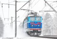 В Украине из-за непогоды произошел сбой в графике движения поездов