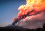 На Сицилии произошло извержение вулкана Этна