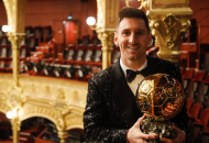 Лионель Месси в седьмой раз получил награду "Золотой мяч"