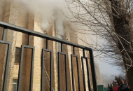 В Харькове вспыхнул пожар в университете имени Каразина