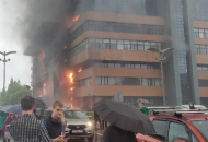 Масштабный пожар в Москве