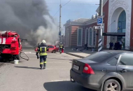 По ж/д вокзалу Краматорска нанесены ракетные удары