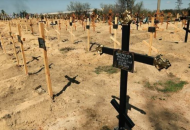 В Северодонецке с начала войны появилось новое кладбище