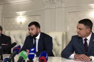 Медведчук на встрече с главарями "ДНР" и "ЛНР"