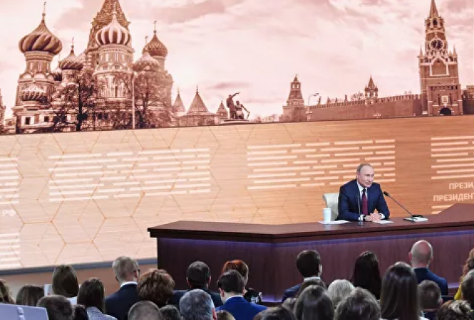 Путин, пресс-конференция