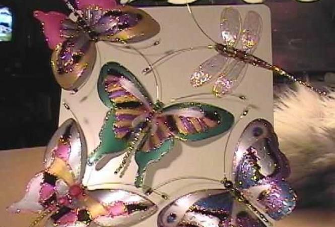 Поделки на праздники Бабочки