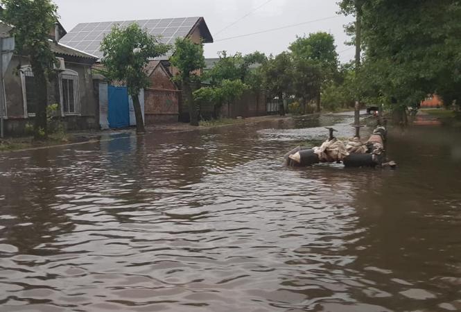 бердянск затопило
