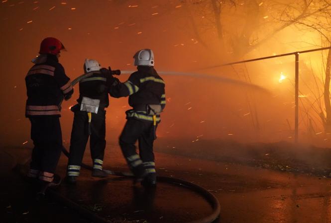 На Луганщине ликвидировано 9 основных очагов пожаров