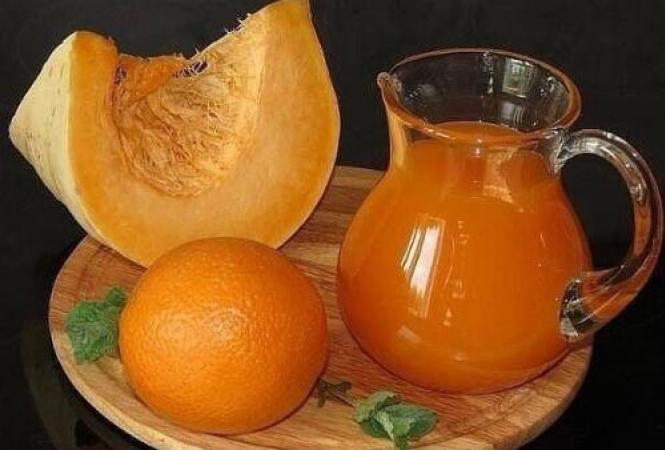 Тыквенный сок с апельсином