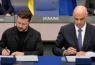 Президент Украины Владимир Зеленский и генеральный секретарь Совета Европы Ален Берсе