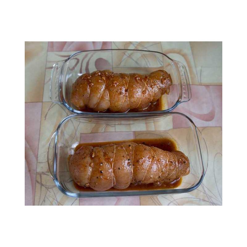Куриная пастрома с мёдом, паприкой и соевым соусом Куриная пастрома с мёдом, паприкой и соевым соусом