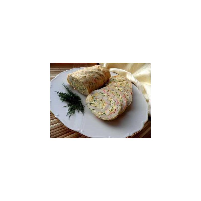 Рулет с крабовыми палочками Рулет с крабовыми палочками