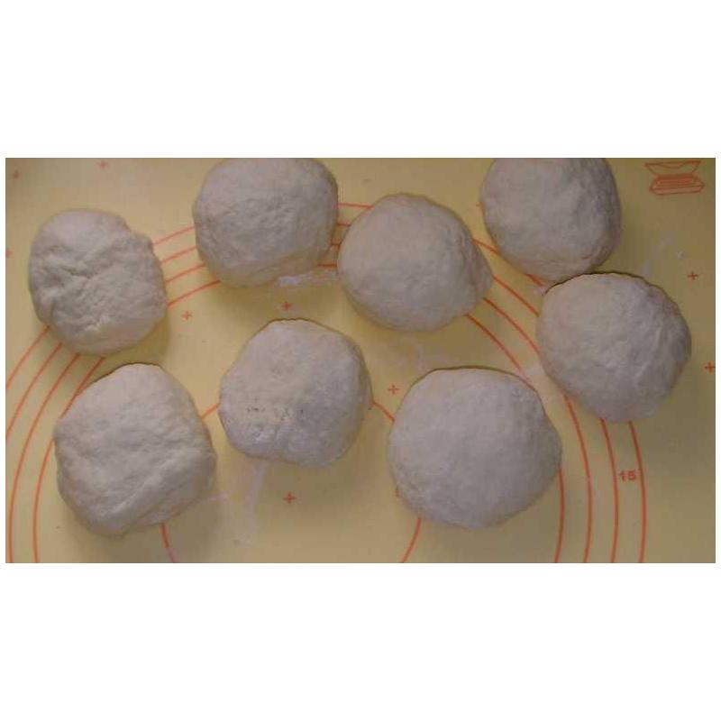 Жареные пирожки-уголки Жареные пирожки-уголки